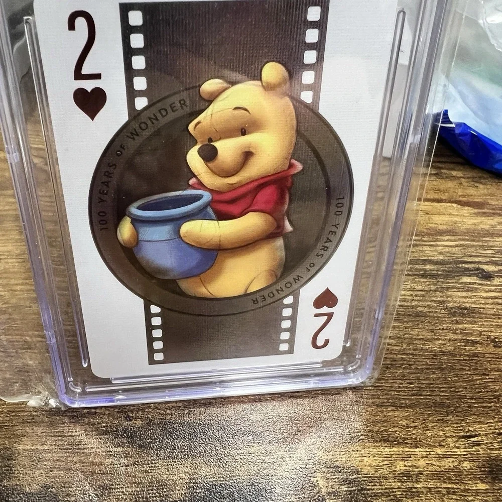 Winnie the Pooh Disney 100 Playing Card 2 of Hearts‎ CGC 10 Gem Mint